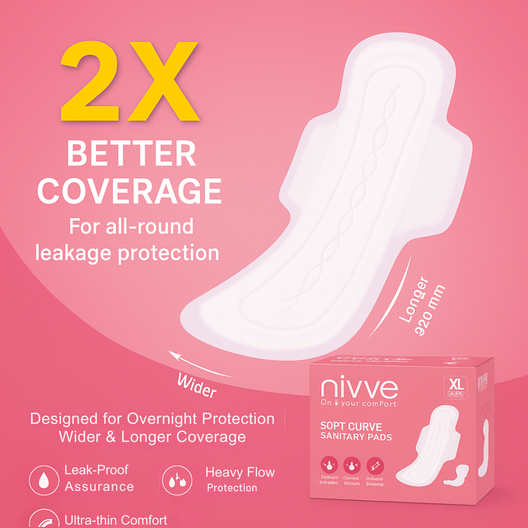 Soft Curve Ultra Comfort Sanitary Pads (Pack of Six)