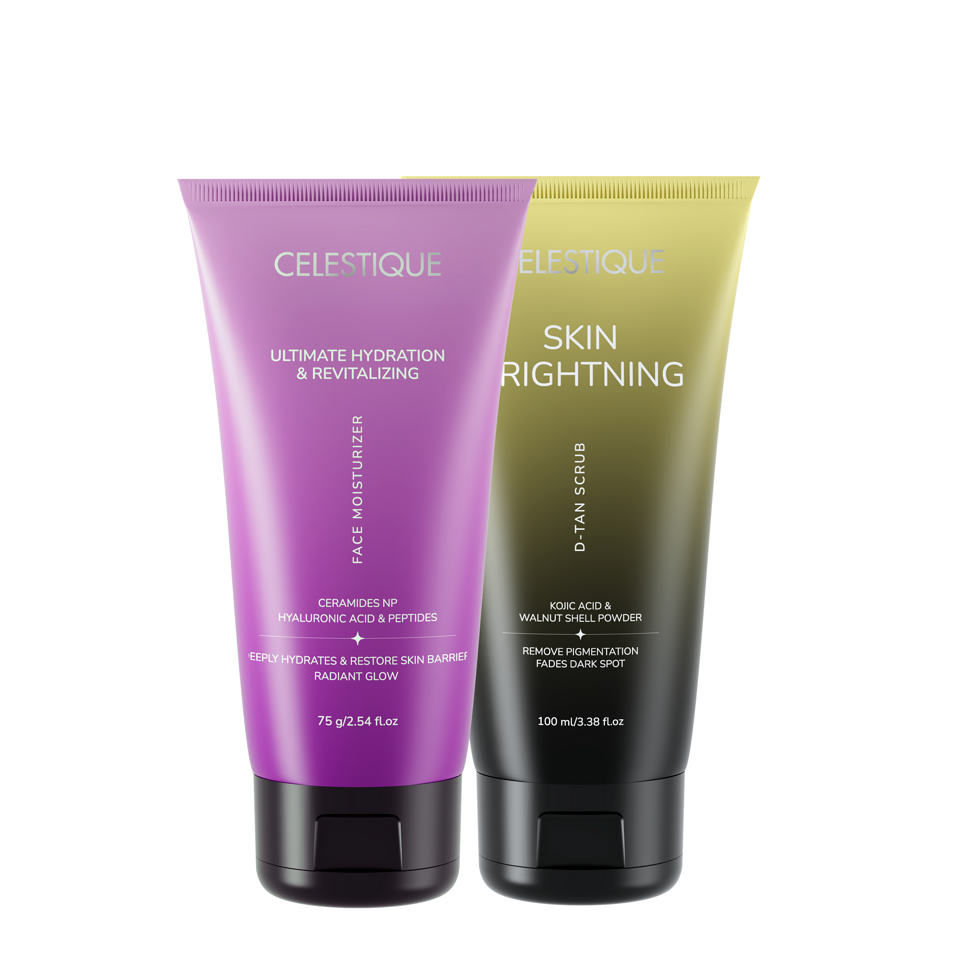 D Tan Scrub & Face Moisturizer Combo