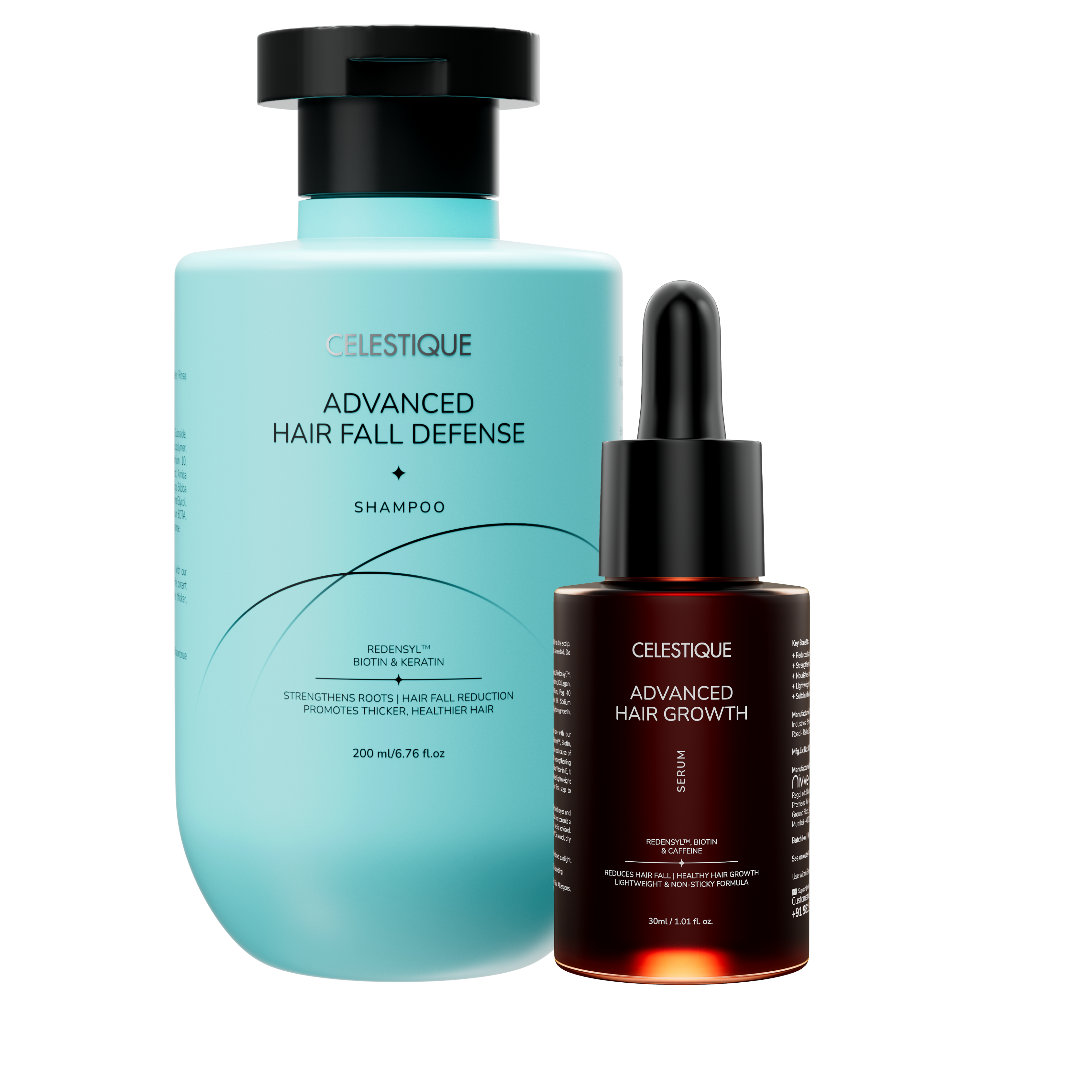 Hair fall shampoo & Hair Fall Serum Combo