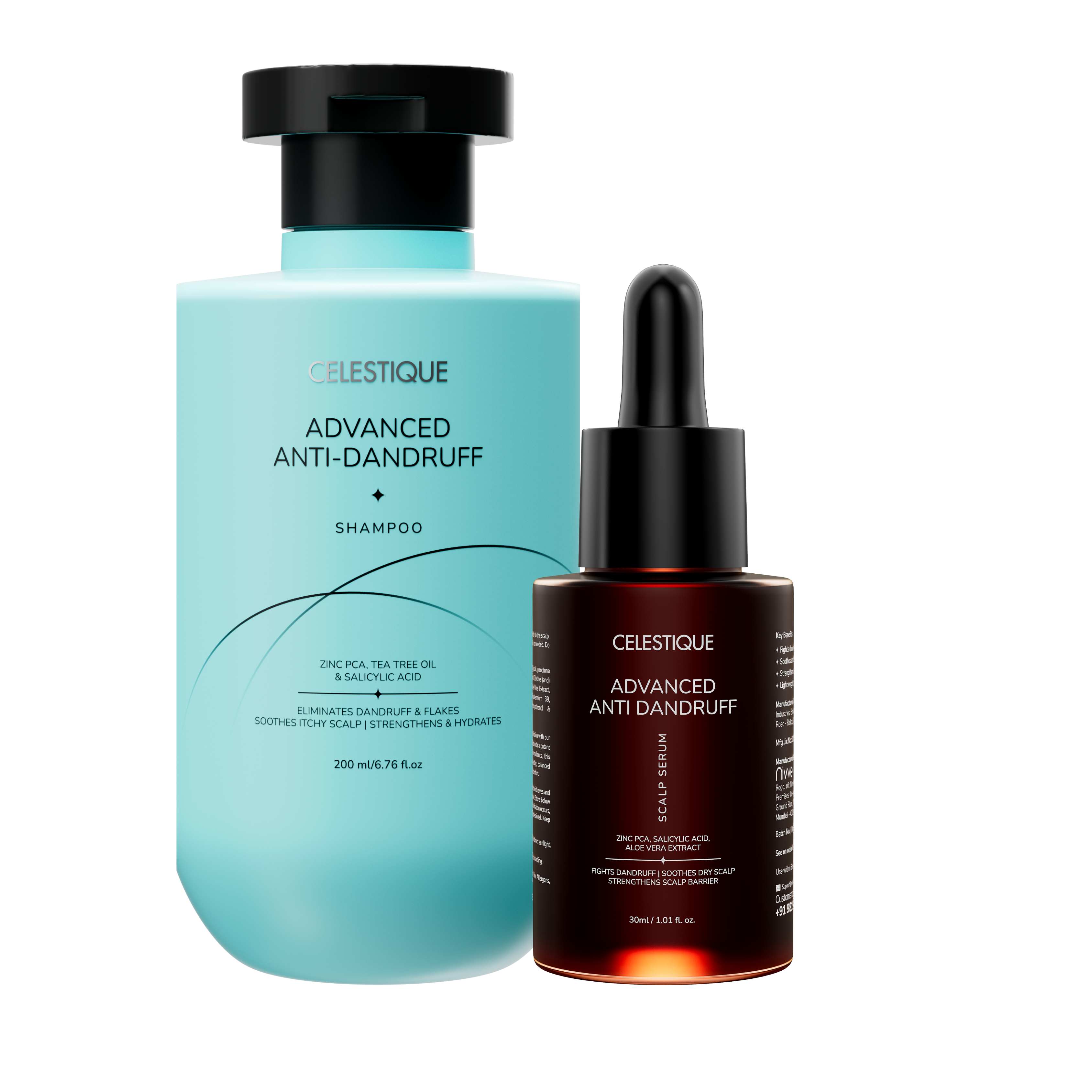 Anti Dandruff shampoo & Anti Dandruff Serum Combo