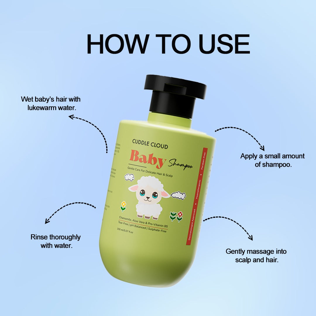 Baby Shampoo Gentle Care for Delicate Hair & Scalp 150 ml