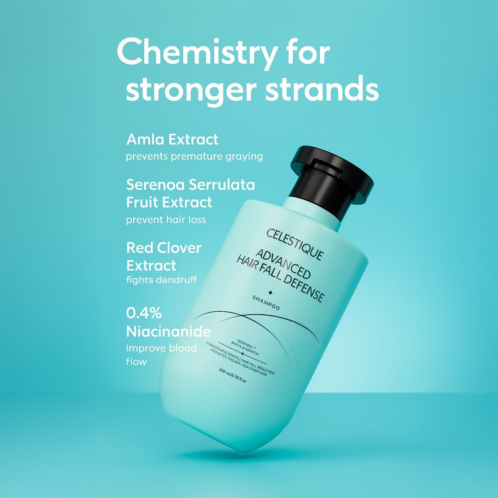 Celestique Advanced Hair Fall Defence Shampoo 200 ml