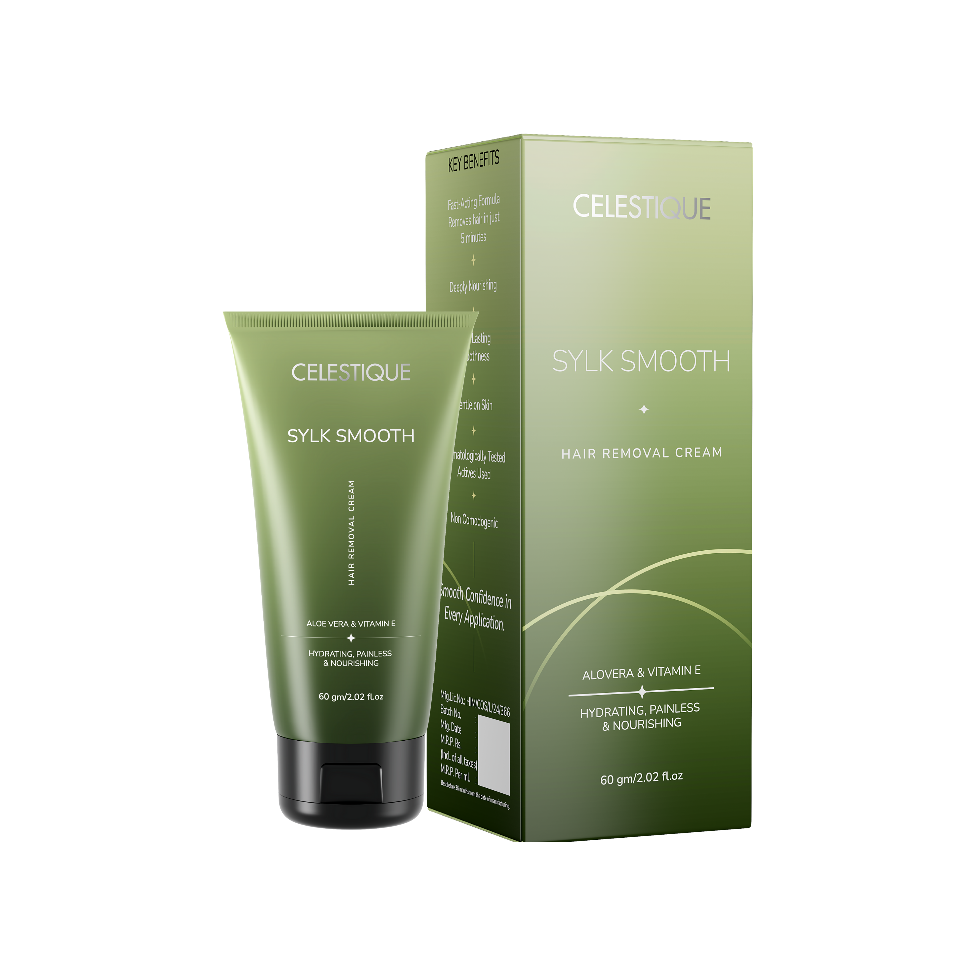 Sylk Smooth Hair removal cream 60 ml