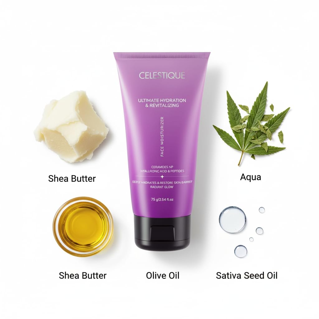 Celestique Ultimate hydration and revitalizing face moisturizer 75 ml