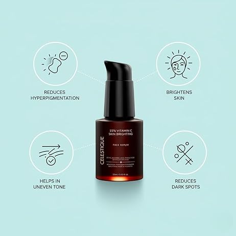 Celestique Vitamin C Face Serum for Glowing Skin