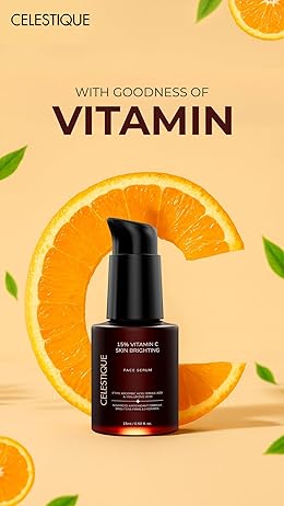 Celestique Vitamin C Face Serum for Glowing Skin